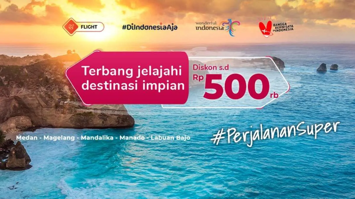 Promo Mister Aladin Selama Juni 2023, Diskon Tiket Pesawat hingga Rp 500.000