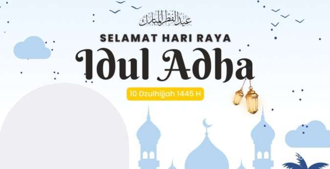 Deretan Kartu Ucapan Hari Raya Idul Adha 1445 H, Download Gratis! 