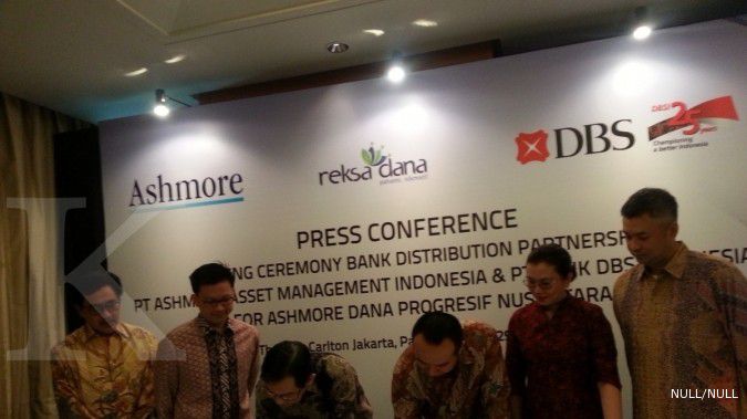 Pasarkan reksadana, Ashmore gandeng DBS Indonesia