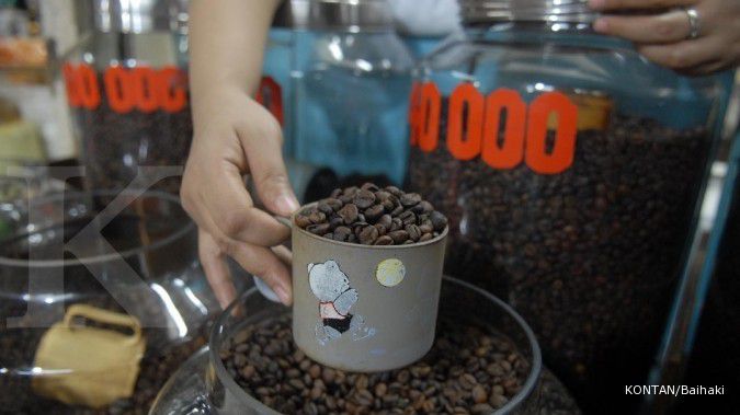 Ekspor kopi Lampung turun 24% di September 
