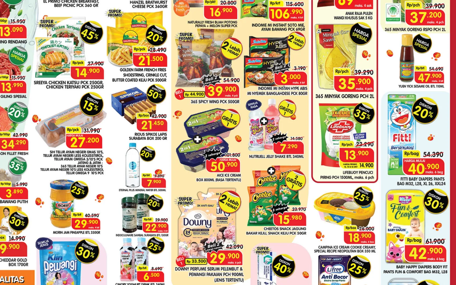 Promo Superindo Weekday Periode 13-16 Oktober 2025