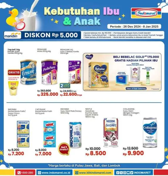 Promo Indomaret Super Hemat Periode 26 Desember 2024-8 Januari 2025