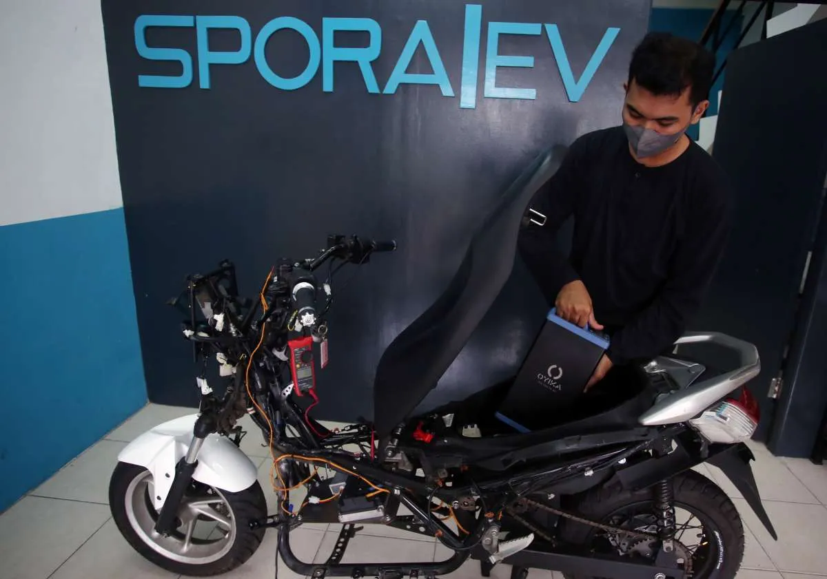 Program Subsidi Motor Listrik dan Konversi Dinilai Berjalan Baik