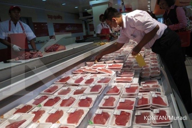 Kemendag targetkan harga daging sapi Rp 86.000
