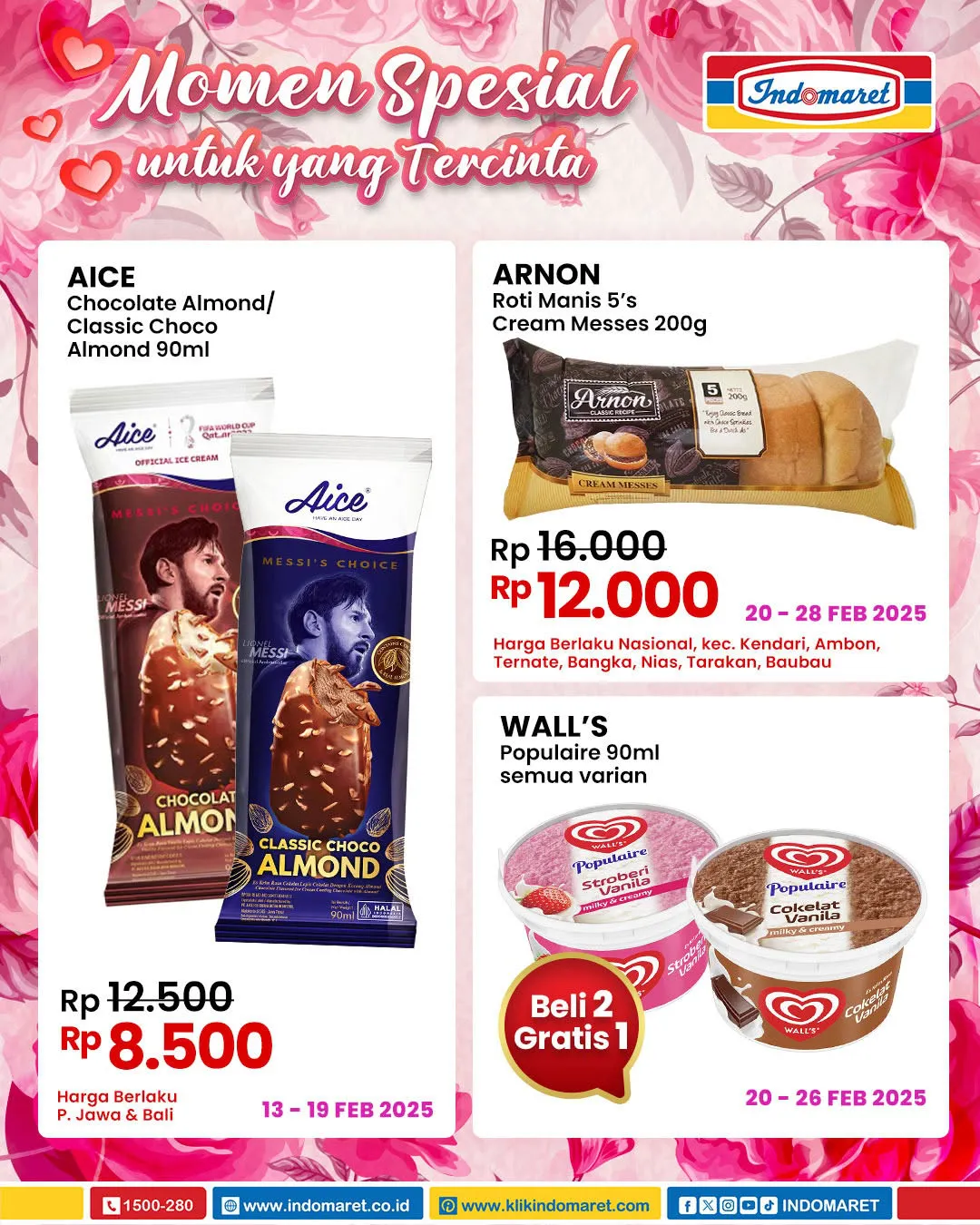 Promo Indomaret Spesial Valentine Periode 13-19 Februari 2025