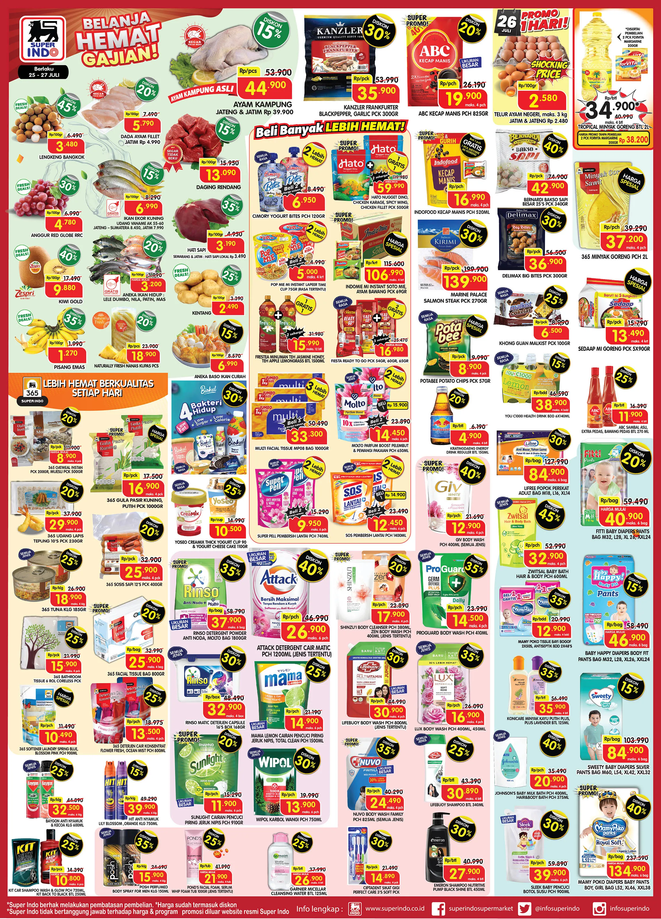 Promo JSM Superindo Periode 25-27 Juli 2025