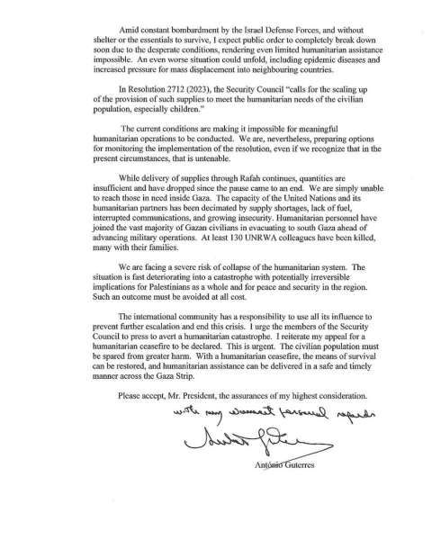 Sekretaris Jenderal PBB Antonio Guterres melalui akun instagram @antonioguterres