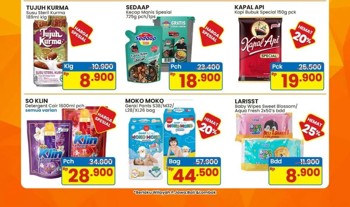 Promo Indomaret Weekend 18-21 Desember 2025, Kecap & Deterjen Harga Spesial