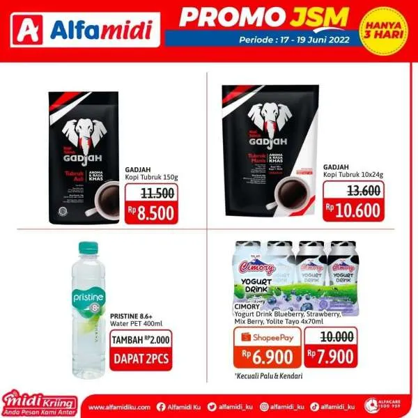 Promo JSM Alfamidi Periode 17-19 Juni 2022