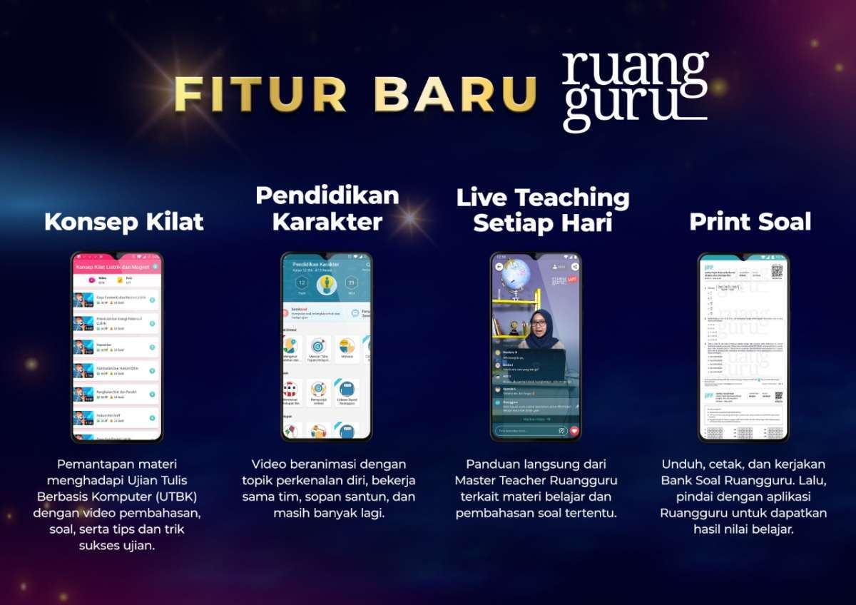 Sambut Semester Dua, Ruangguru Kenalkan Inovasi Produk dan Ruangguru Squad Baru