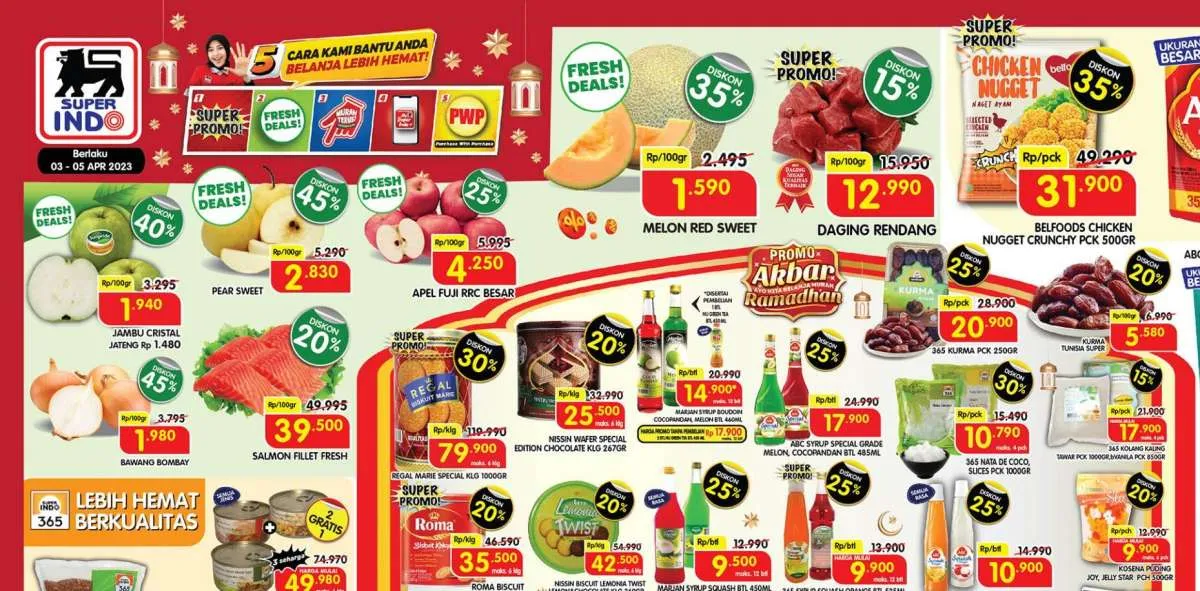 Belanja Lebih Hemat dengan Diskon Besar di Katalog Promo Superindo 3-5 April 2023