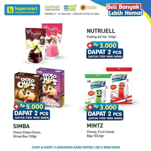 Promo Hypermart Beli Banyak Lebih Hemat Periode 21-24 Juni 2024