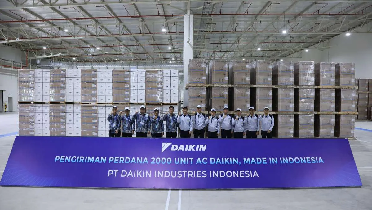 Daikin Distribusikan 2.000 Unit AC Nusantara Prestige ke Seluruh Outlet di Indonesia