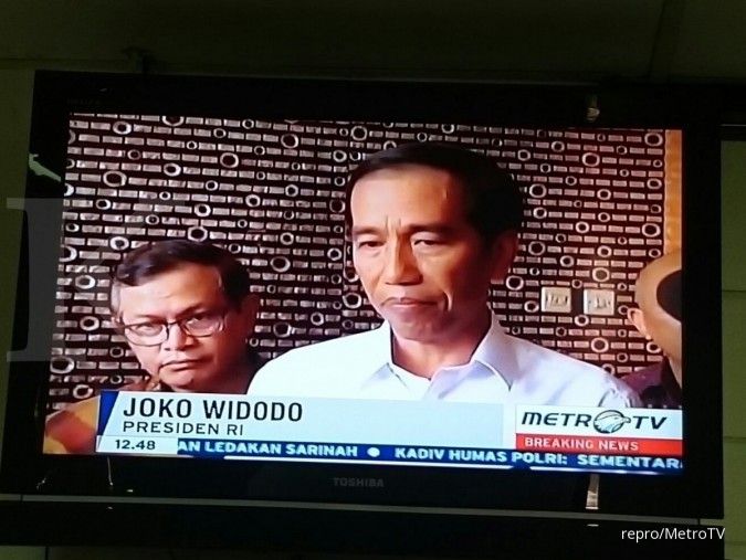Pernyataan Presiden Jokowi soal teror bom di Thamrin