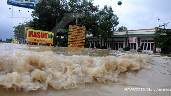 Ribuan rumah terendam banjir di Banten