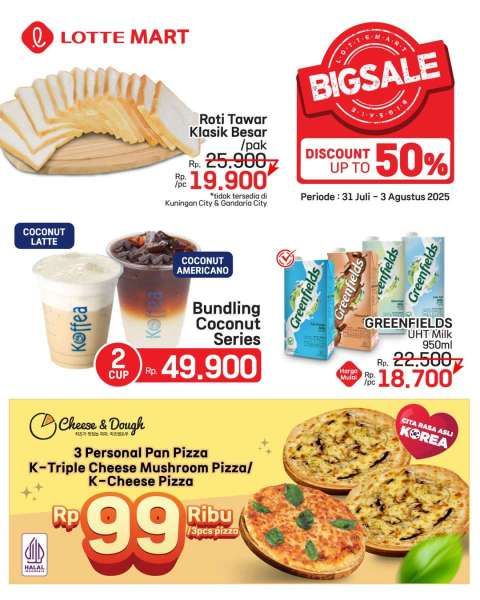 Promo JSM Lotte Mart Berakhir Minggu 3 Agustus 2025