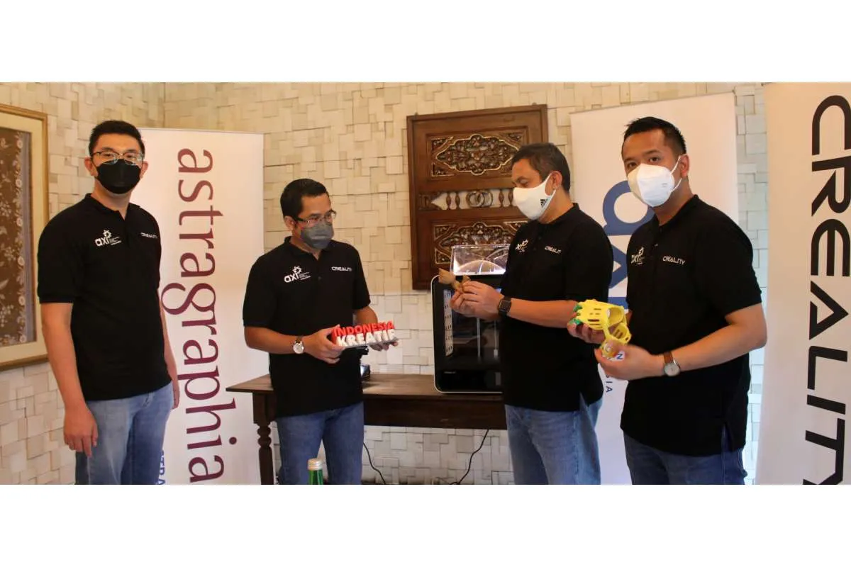 AXI Luncurkan Mesin Pencetak 3D, Teman Solusi Usaha Teranyar
