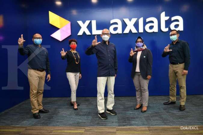 Kinerja ciamik, pendapatan layanan XL Axiata (EXCL) tumbuh 8% hingga kuartal III-2020
