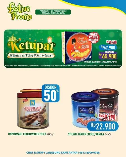 Promo Hypermart Festive Periode 21-27 Februari 2025