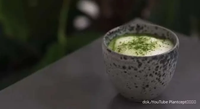 Resep Latte Matcha Berbusa
