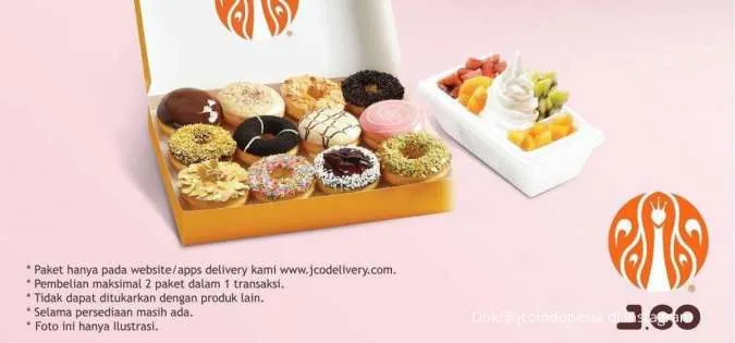 Promo J.CO Mingguan 18 Desember 2022, Paket Donut dan JCool dengan Harga Spesial