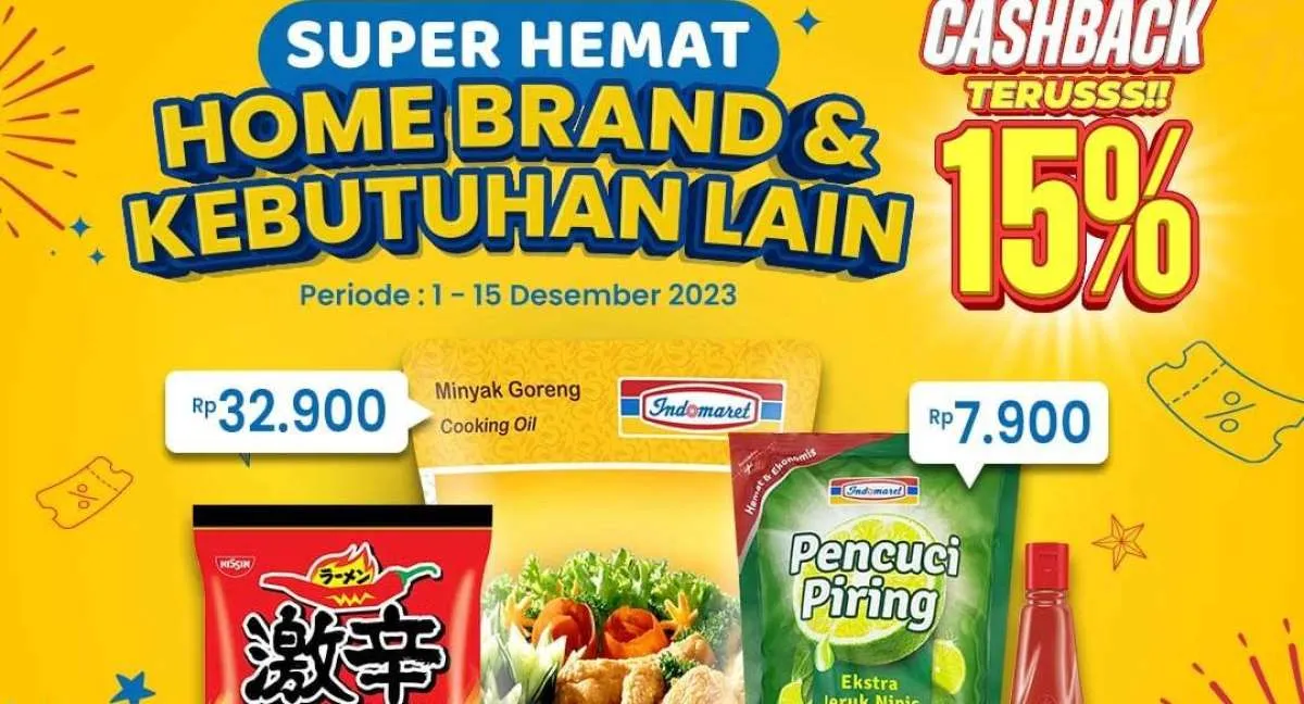 Promo Indomaret Super Hemat Diskon 25% Sampai 15 Desember 2023, Beli 2 Lebih Hemat!