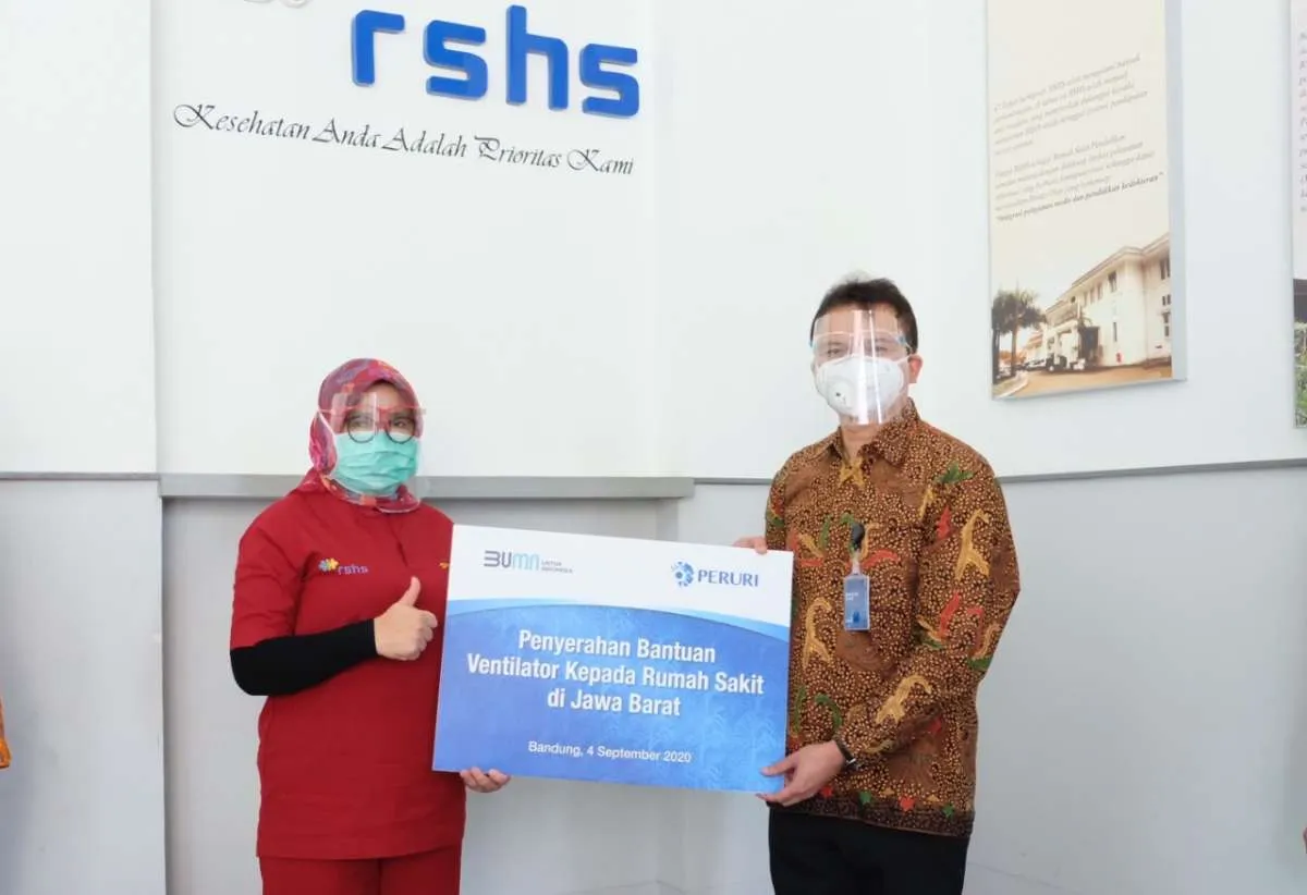 Peruri salurkan bantuan bina lingkungan di Jabar dan Jakarta