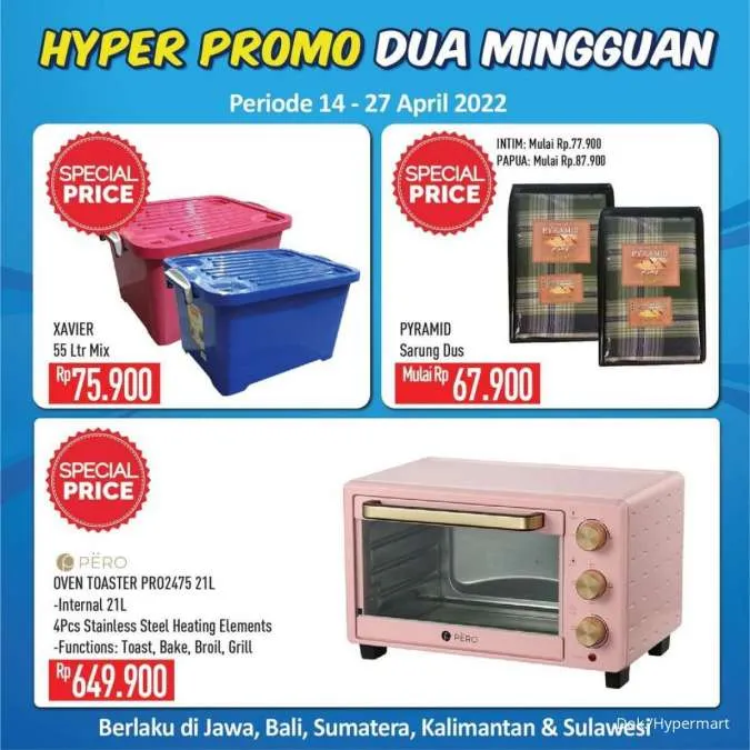 Promo Hypermart Dua Mingguan Periode 14-27 April 2022