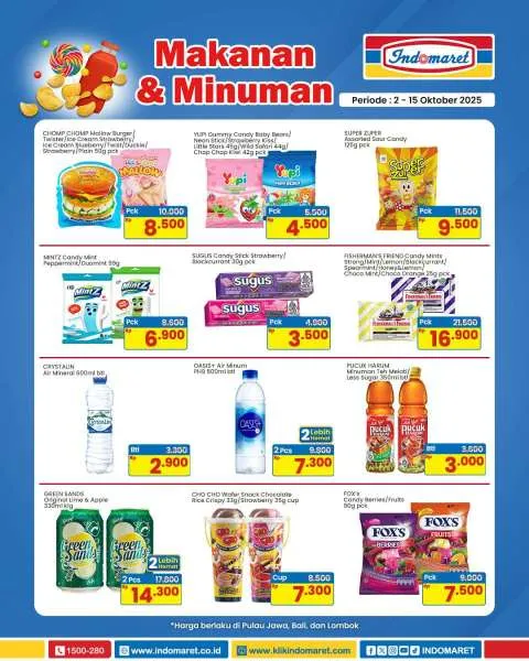 Promo Indomaret Super Hemat Periode 2-15 Oktober 2025