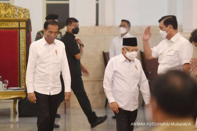 Presiden Jokowi Teken Keppres 7/2022, Wapres Ma'ruf Amin Jadi Plt Presiden