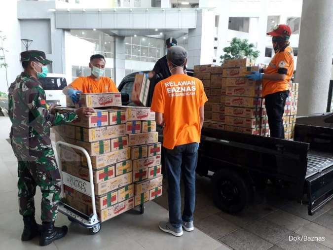 Garudafood gandeng Baznas salurkan bantuan logistik ke RS darurat Wisma Atlet