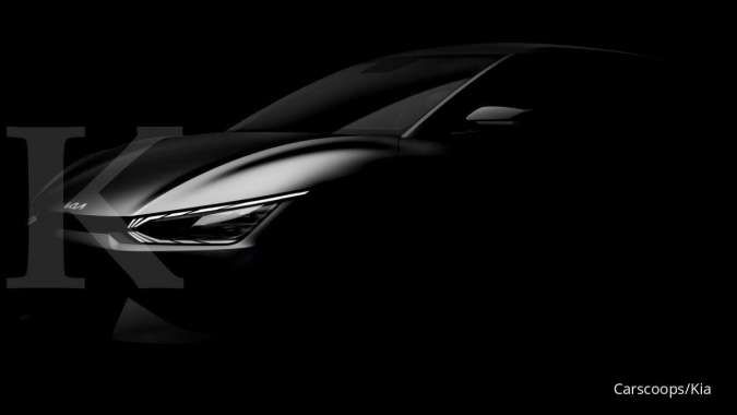 Mobil listrik Kia EV6 muncul dalam sebuah teaser, bakal mengaspal tahun depan