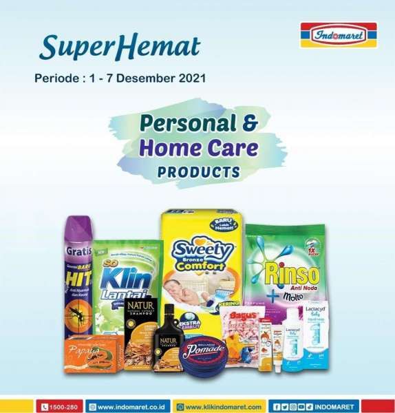 Katalog Promo Indomaret Super Hemat Periode 1-7 Desember 2021