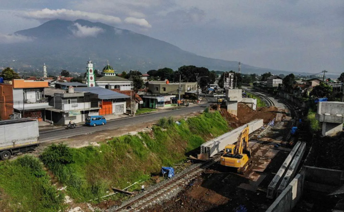 Kemenhub telah bangun 1.937 km jalur kereta api dalam 15 tahun 