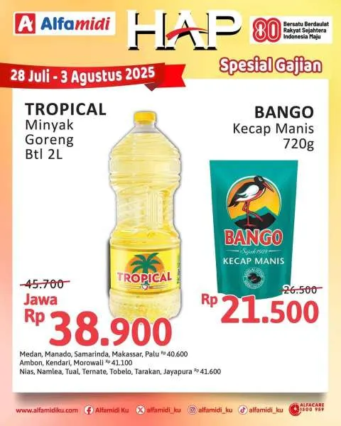 Promo Alfamidi Hemat Satu Pekan Periode 28 Juli-3 Agustus 2025