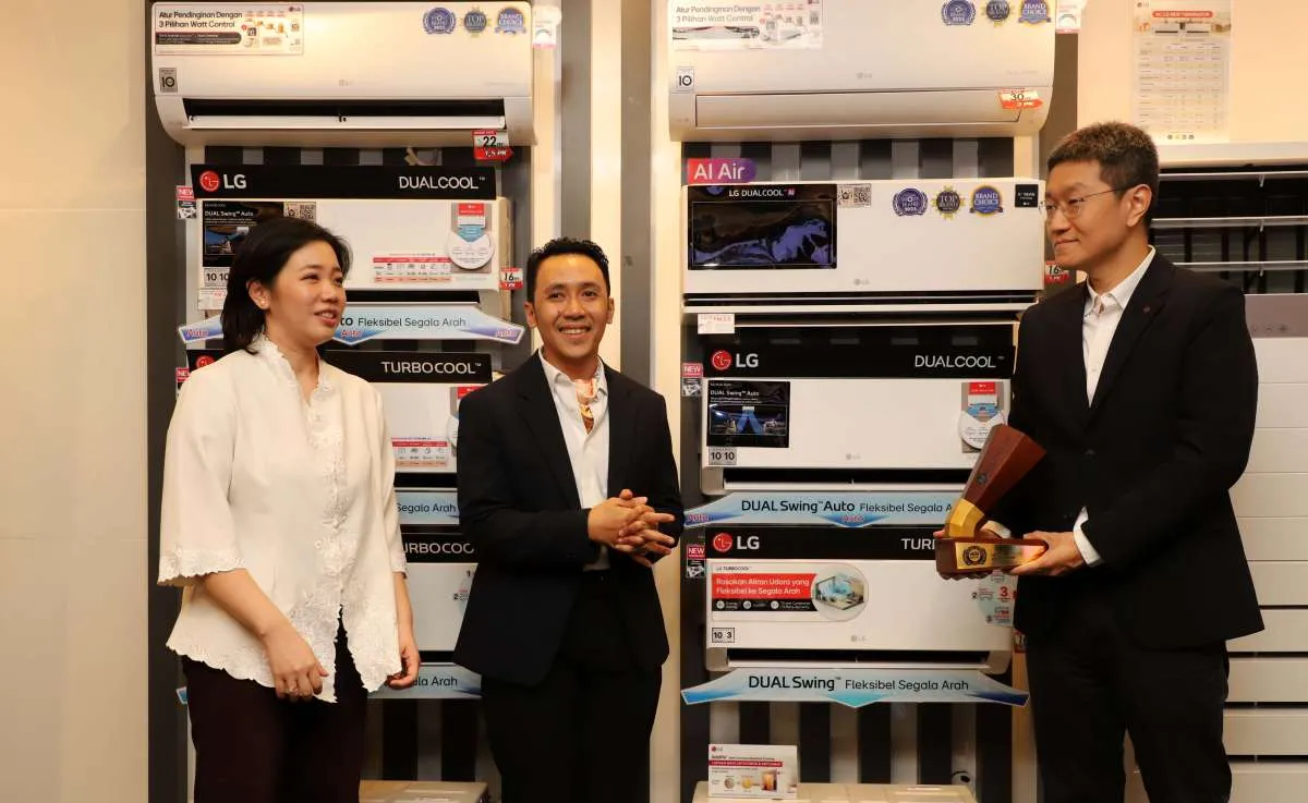 Pasar AC Makin Ketat, LG Electronics Andalkan Kecerdasan Buatan dan Produksi Lokal