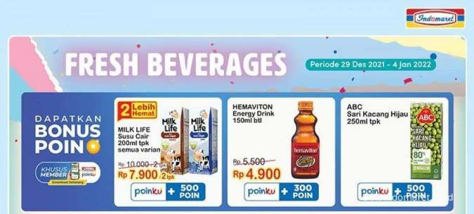 Promo Indomaret Super Hemat Mingguan Terbaru 29 Desember 2021-4 Januari 2022
