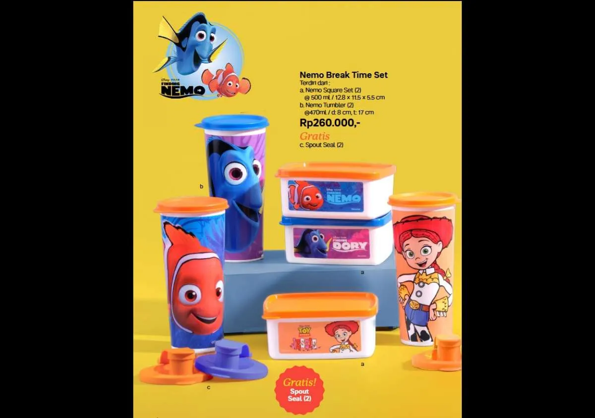 Katalog Promo Tupperware Juni 2023, Lunch Box Anak Sekolah Diskon Hingga 30% 