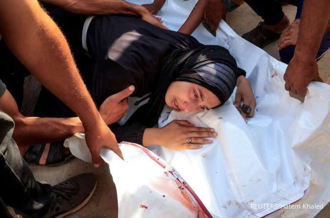 Brutal! Tank Israel Tewaskan 59 Warga Gaza yang Sedang Mengantre Bantuan Pangan