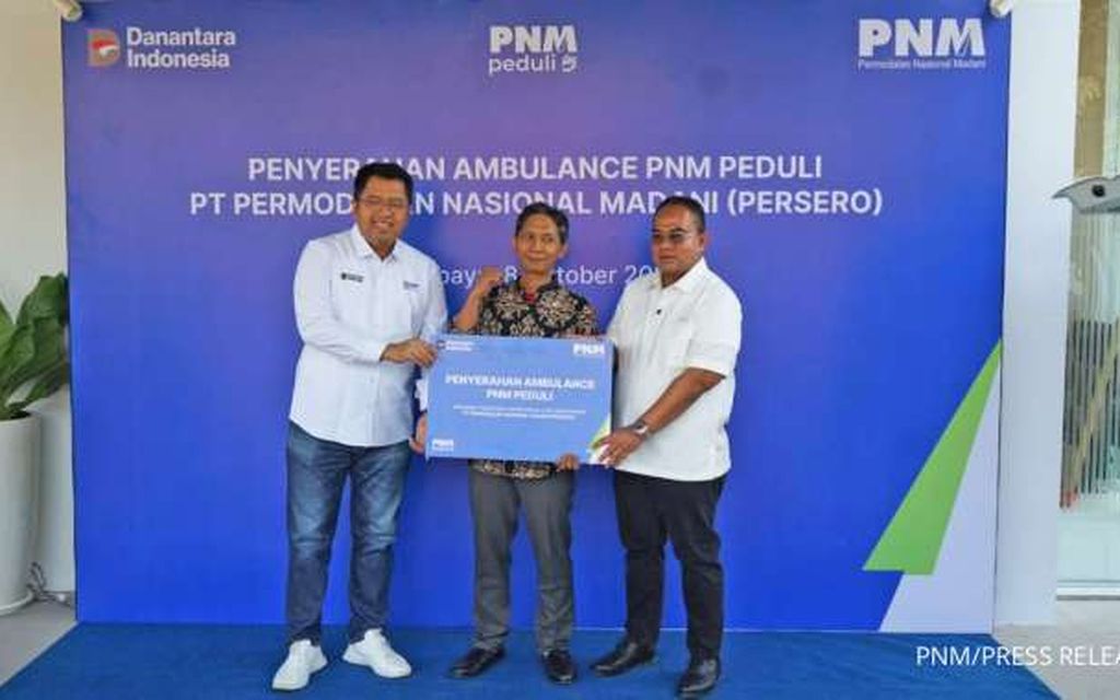  PNM Peduli Hadirkan Ambulans, Percepat Pertolongan bagi Masyarakat Sidoarjo 