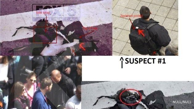 FBI rilis video dan foto tersangka dua bom Boston