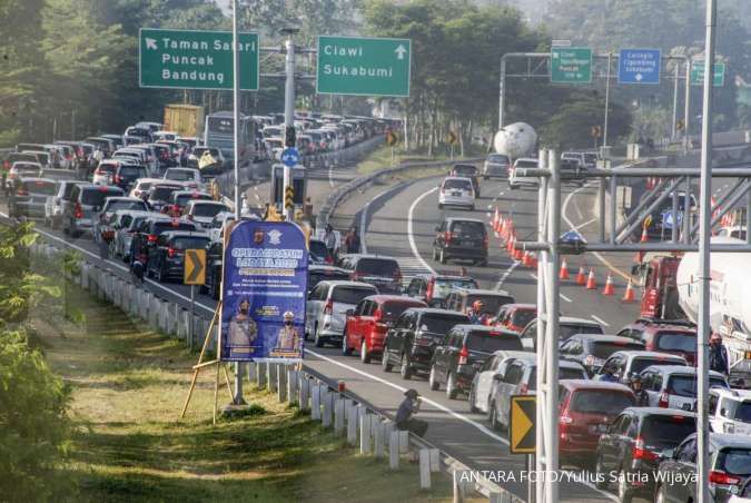 Jalur Puncak Bogor padat, Polisi siapkan rekayasa lalu lintas