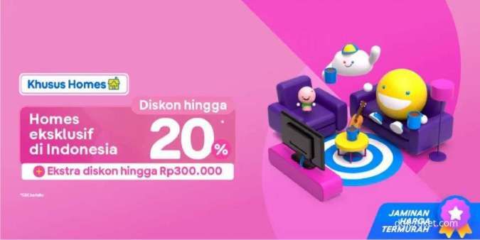 Promo Tiket.com s.d 24 Juli 2022, Diskon Homes Eksklusif di Indonesia Hingga 20% 