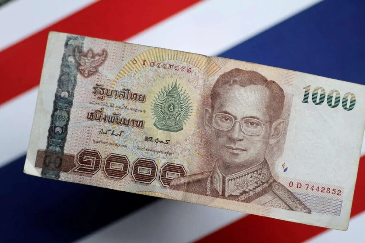 Baht Thailand Jadi Mata Uang Asia dengan Pelemahan Terbesar, Turun 0,16%