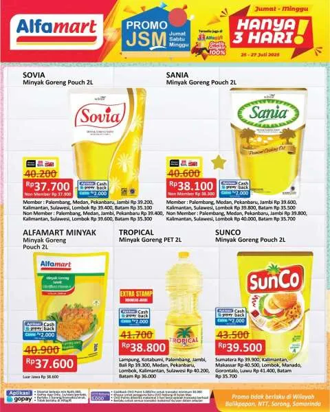 Promo JSM Alfamart Periode 25-27 Juli 2025