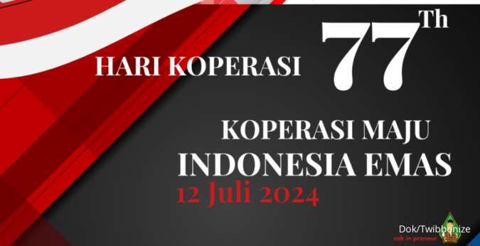 Deretan Ide Ucapan Selamat Hari Koperasi Indonesia ke-77, Kirimkan ke Teman Satu Grup