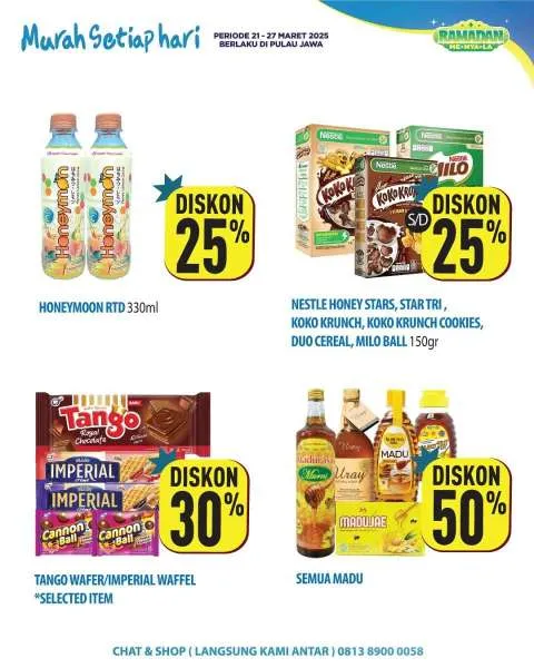 Promo JSM Hypermart Hyper Diskon Weekend Periode 21-24 Maret 2025