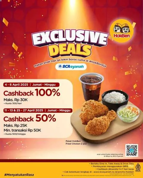 Promo Hokben BCA Syariah