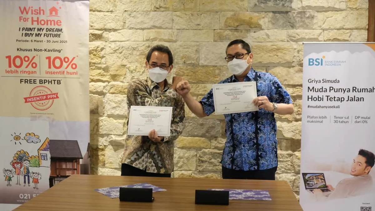 BSI dan Sinarmas Land bidik penyaluran pembiayaan rumah ke milenial