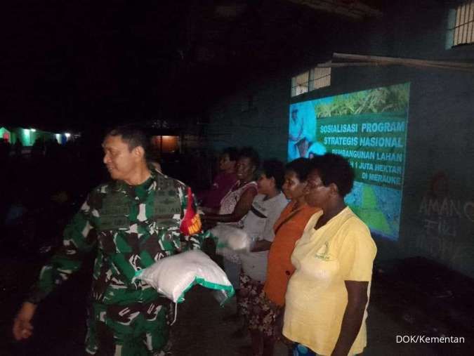 Kementan Sosialisasikan Program Strategis 1 Juta Hektare Sawah di Merauke